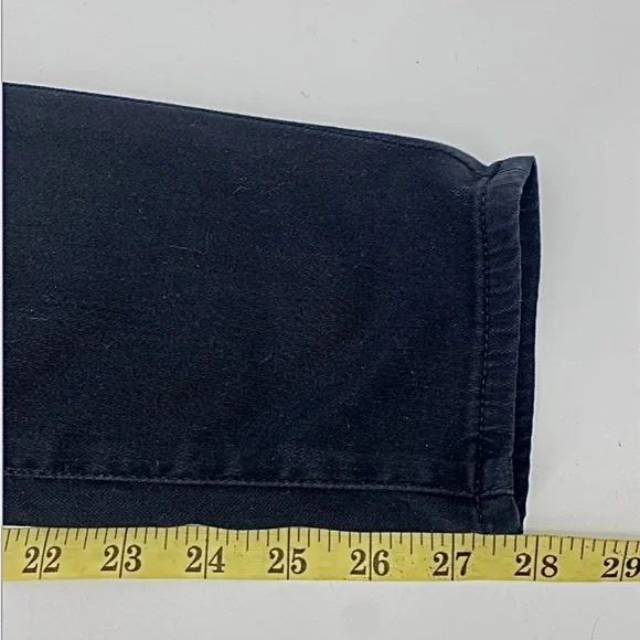 Madewell Black Skinny Skinny 8” Rise Black Pants Size 26 Women’s - Picture 6 of 8